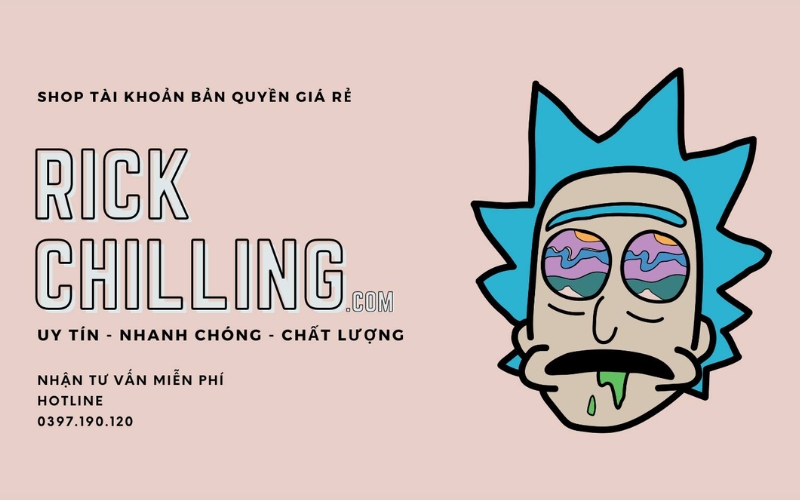 shop phần mềm bản quyền Rickchilling Store